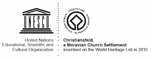 Logo af Unesco Christiansfeld